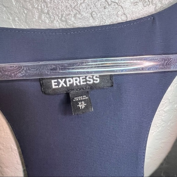 Navy Blue Express Tank Top - Picture 7 of 8
